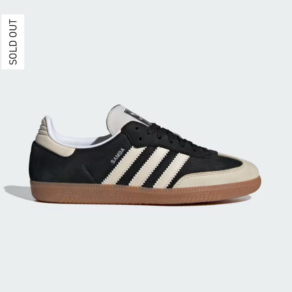 BNIB SAMBA OG core black wonder white